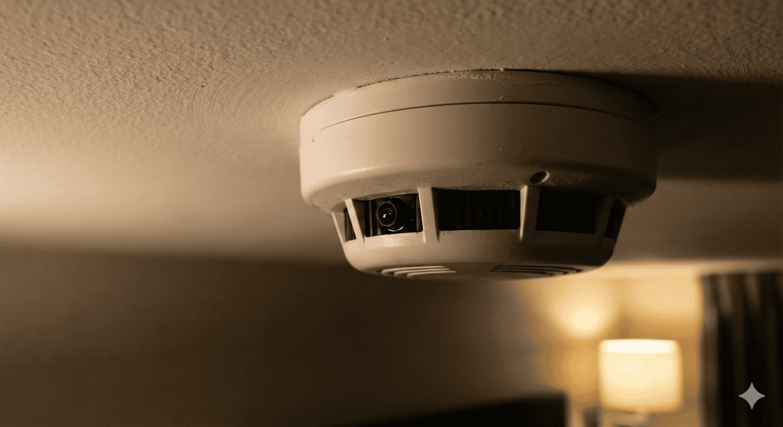 How to find hidden cameras in a smoke detector