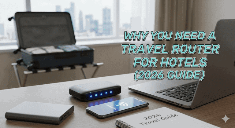 Why You Need a Travel Router for Hotels (2026 Guide)